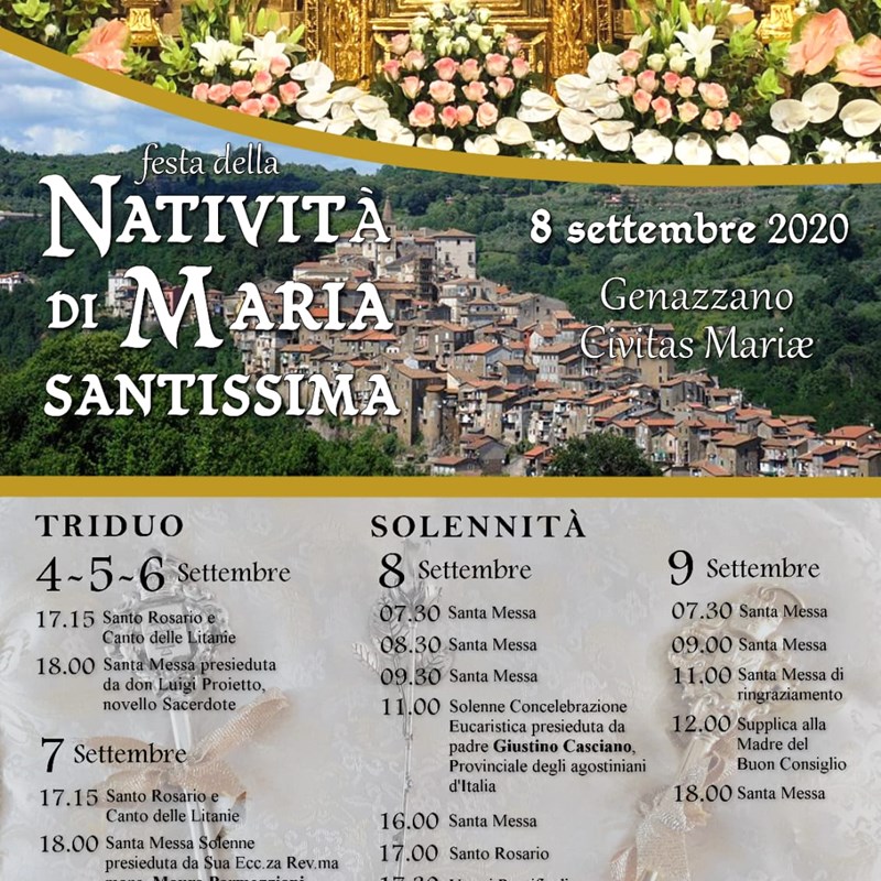 Festa della Natività di Maria Santissima
