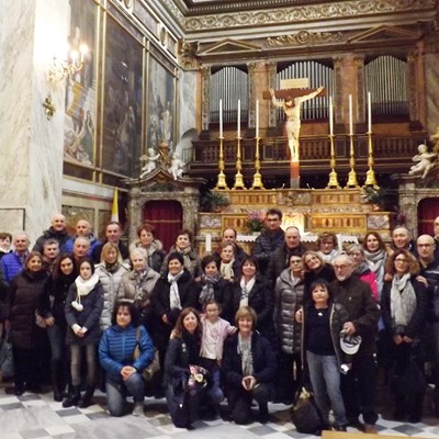 Gruppo di pellegrini da Verona
