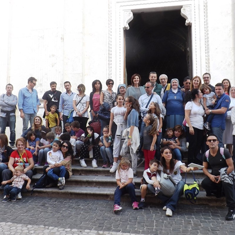 Alcuni partecipanti dell'Istituto Sacro Cuore - Roma