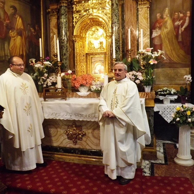 Padre Domenico Agresti parroco di S.Rita - Benevento