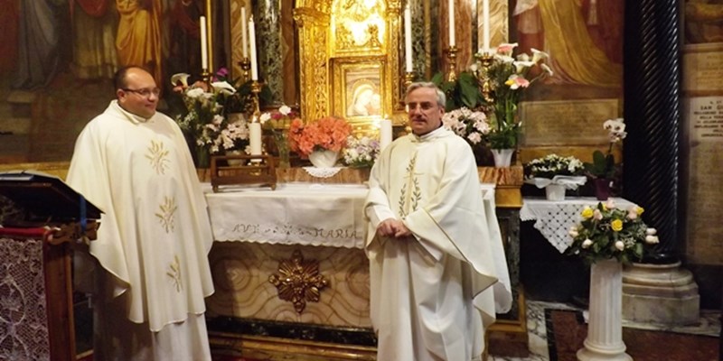 Padre Domenico Agresti parroco di S.Rita - Benevento